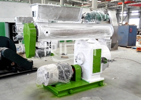 3-5T/H Animal Feed Pellet Production Line(Pelletizing and Cooling System)  In Uzbekistan